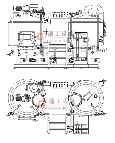 Artisanal Beer Brewing Equipment for craft beer per batch 1000L