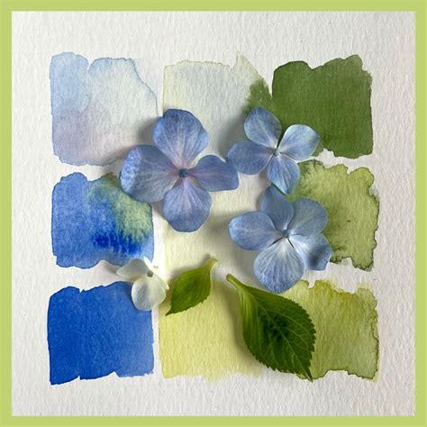 Have Fun With Color Swatches in Watercolor! - My Flower Journal