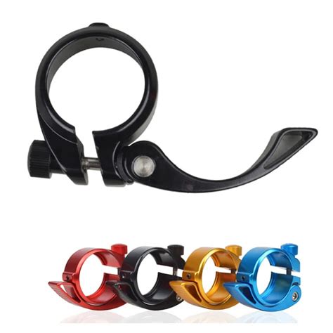 40.8mm Bicycle Pipe Clamps Cycling Seatpost Clamp QK Clamp Collar MTB Road Bike Quick Release ...