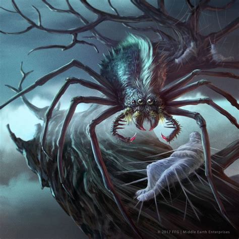 Ravenous Spider | Wilds of Rhovanion by Álvaro Calvo Escudero on ArtStation | Scary art, Fantasy ...