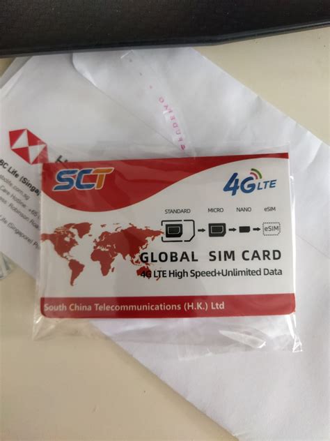 Malaysia Sim Card 4G LTE High Speed Data Unlimited Data 3 Days, Mobile ...