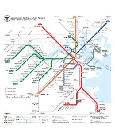 🚇 Boston Metro Map PDF - Free Download (PRINTABLE)