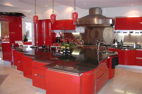 The Ferrari Red Kitchen Mansion! | Top Ten Real Estate Deals - Condos for Sale