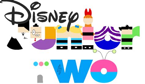 Disney Junior Two Logo PPG by EzekielZian on DeviantArt