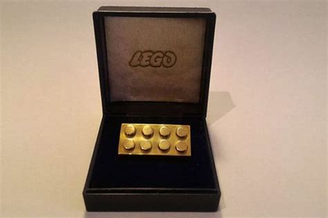 Gold LEGO 2x4 Brick | The Brothers Brick | The Brothers Brick