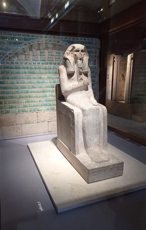 Seated ka-statue of King Djoser – LA CIVILTA' EGIZIA