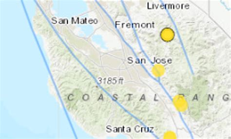 3.4 earthquake reported in San Jose foothills