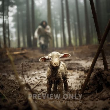 The Good Shepherd Rescues The Lost Sheep - Stock Photos | Kevin Carden