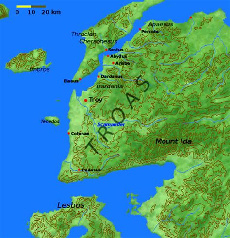 Picture Information: Troas Map