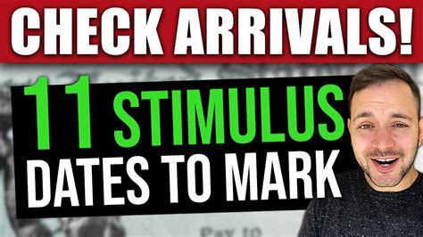 (STIMULUS CHECKS: 11 ARRIVAL DATES TO WATCH!) STIMULUS CHECK UPDATE ...