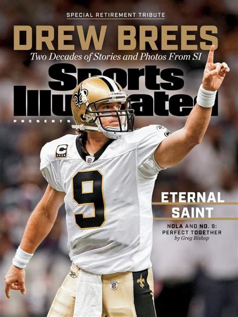 Sports Illustrated Commemorative for Drew Brees' Retirement Magazine ...