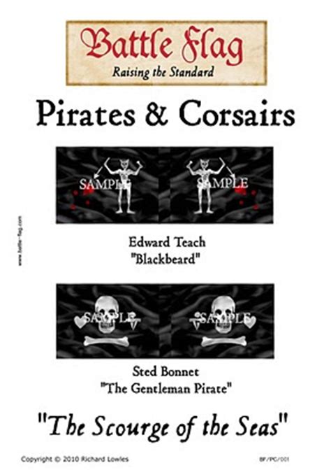 Pirates and Corsairs. Stunning New Flags in 25mm from Battle Flag ...