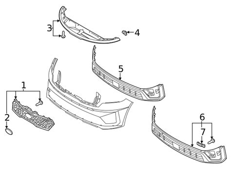 86530-R5300 - Lower Grille - 2021 Kia Sorento | Kia Auto Parts