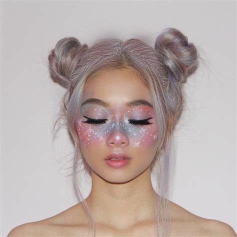 cute alien makeup - Google Search | Hot makeup, Costume makeup, Galaxy ...