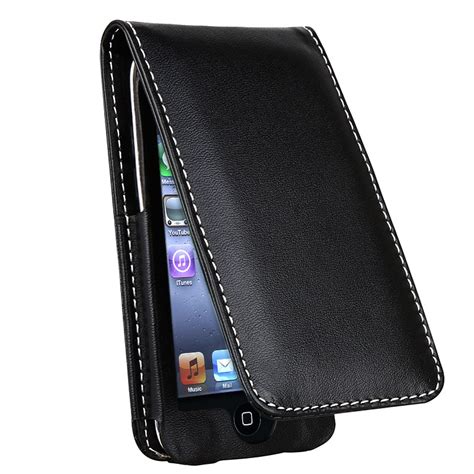 INSTEN Black Leather iPod Case Cover for Apple iPod Touch 4th Generation - 14180334 - Overstock ...