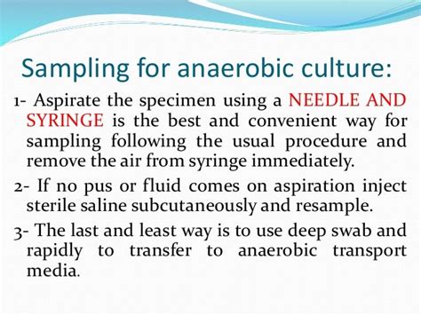 Anaerobic Culture Methods