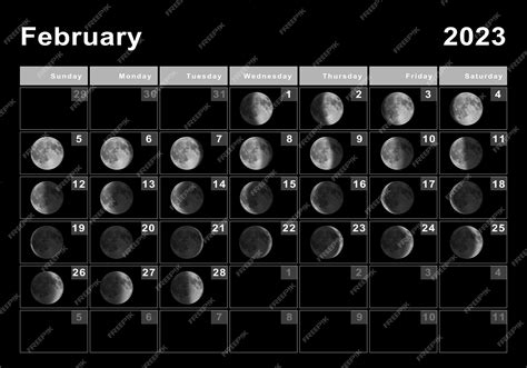 Moon Sign Calendar 2023 - Printable Template Calendar