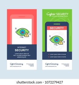 Cyber Security Banner Design Vector Stock Vector (Royalty Free) 1072279427 | Shutterstock