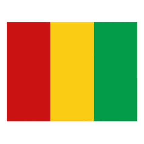 Guinea-Conakry Flag Postcard | Zazzle.com