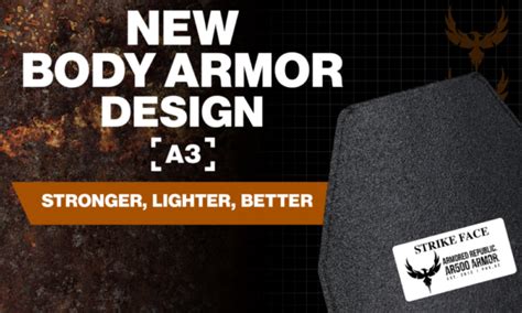 New A3 Body Armor From Armored Republic