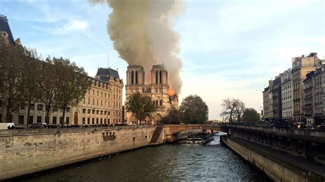 Fire Contained At Notre Dame Cathedral In Paris