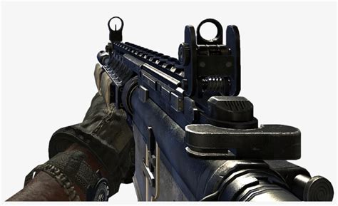 Call Of Duty Wiki - M4a1 Call Of Duty Mw2 - Free Transparent PNG ...