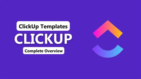 ClickUp Templates - A Complete Overview for Newbies [2022]