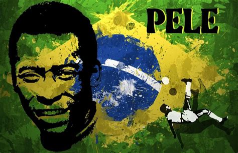 🔥 Free download Spirit Of Sports Soccer Superstar Photography Pele Art ...