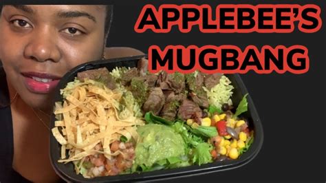 Applebee’s New Irresist-A-Bowls MUGBANG | SouthWest Chicken and Steak bowls - YouTube