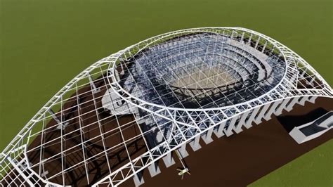 VIDEO: New LA Rams Stadium Construction Rendering - Turf Show Times