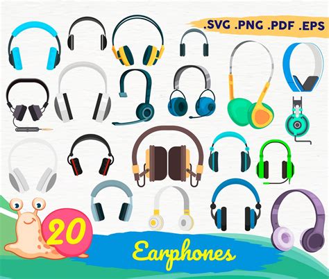 Headphones Svg Headphones Svg Headphones Clipart Headphones - Etsy