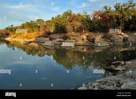 Lake Brownwood during fall season, Brownwood, Texas, USA Stock Photo - Alamy