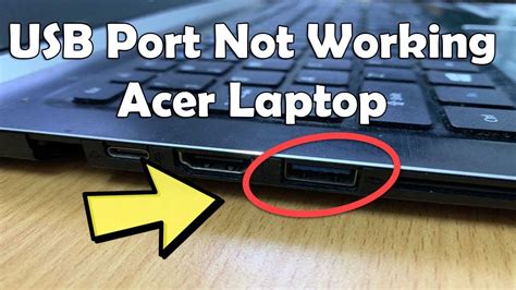 Acer Aspire Usb Ports Not Working | Repair Problem