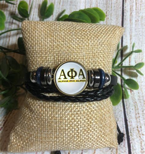 Alpha Phi Alpha Bracelet – Vintage Blue 504