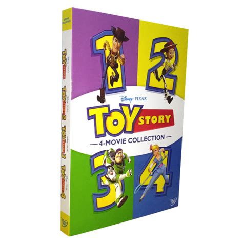 Toy Story 1-4 Box Set DVD 4-Movie Collection | eBay