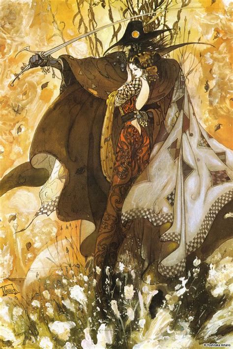 Middlejapan 0: Yoshitaka Amano | Vampire hunter d, Japanese art, Yoshitaka amano