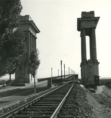 1965. Podul prieteniei Giurgiu-Ruse – Comunismul in Romania