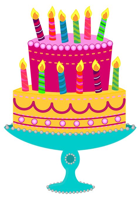 Birthday cake free cake images paper cliparts – Clipartix