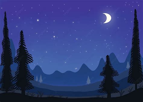 98 Background Hutan Malam Hari Picture - MyWeb