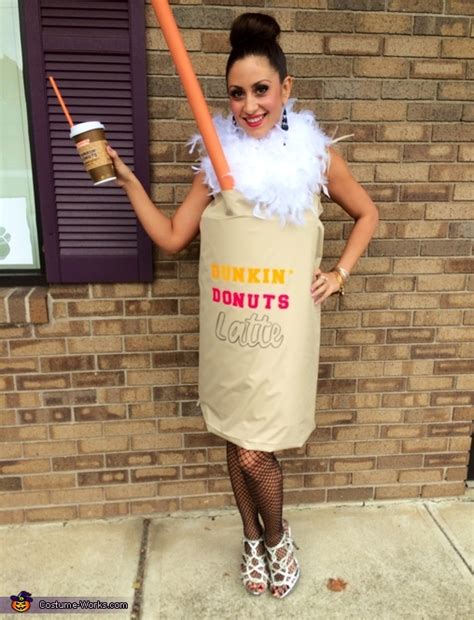 Dunkin Donuts Latte Costume