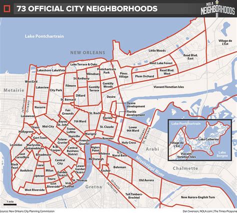 The 73 'official' New Orleans neighborhoods: Why they exist, and why ...