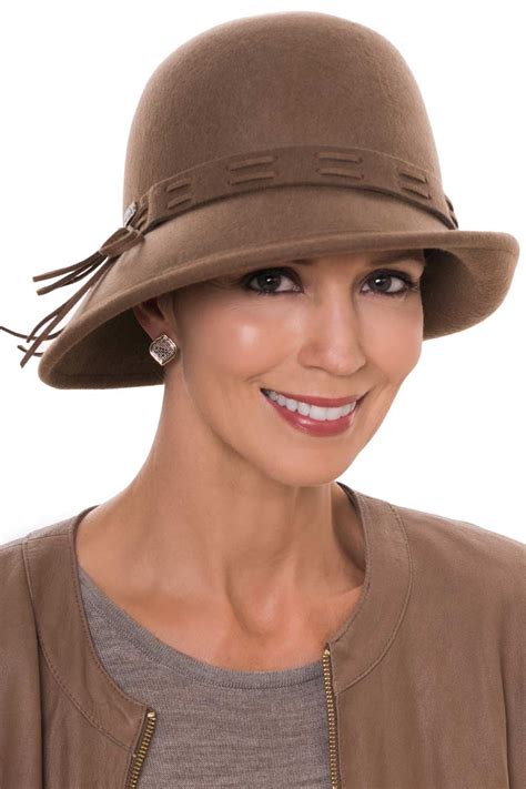 Chestnut Felt Cloche Hat | Wool Hats for Women | Women hats fashion ...