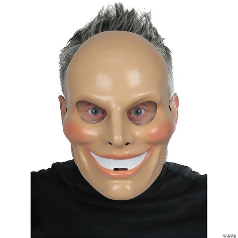 Adult Sinister Smiley Mask | Oriental Trading