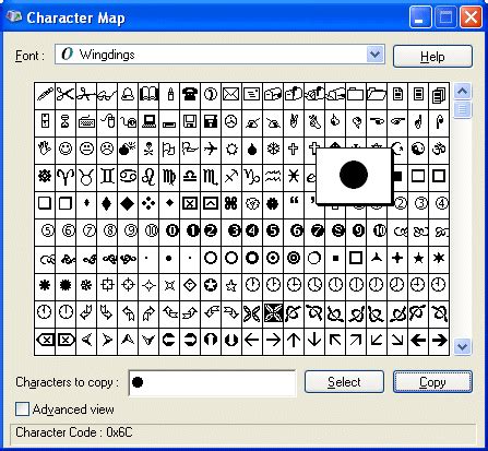 ☝ Symbol Character Map Free