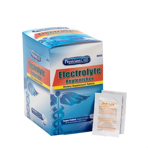 Safety Products Inc - First Aid Only® Electrolyte Tablets