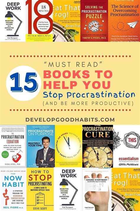 25 Best Books About Overcoming Procrastination in 2024 | Best self help books, Good books ...