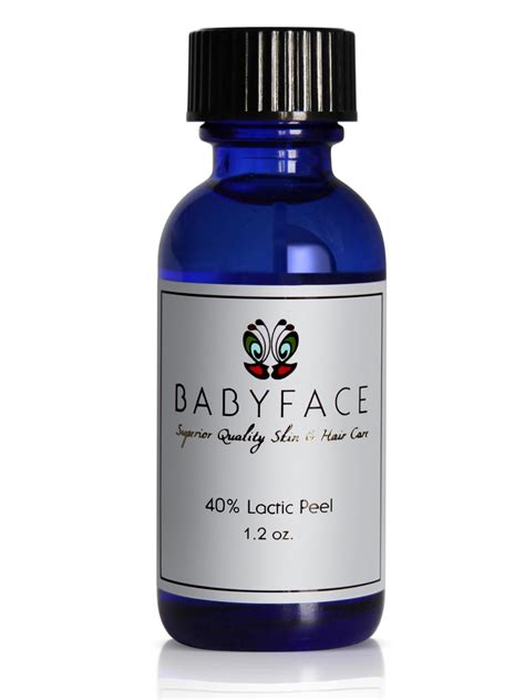 Lactic Acid Peel, Professional Strength | Babyface Skin Care