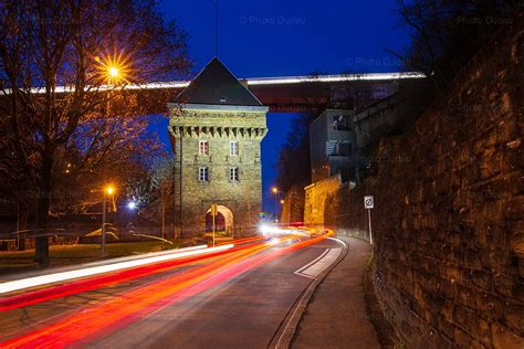 Vauban Tower in Luxembourg at night - Luxembourg Photographer Photo Dudau