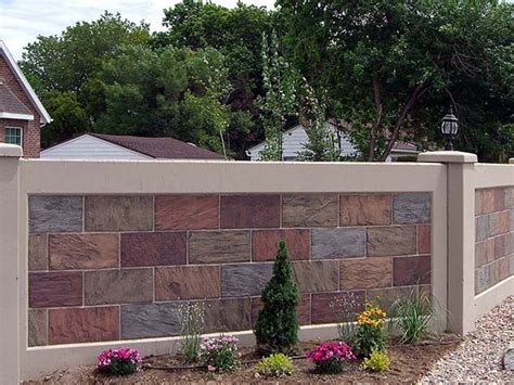 Concrete Fence & Fencing - Concrete Forms - StoneTree® | Fence wall design, Fence design, House ...