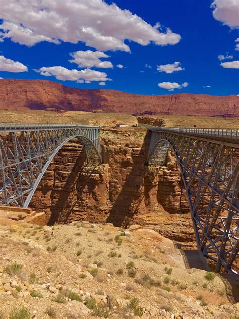 Justin Frank Tidwell — Navajo Bridge, Built in 1927, Over Marble Canyon